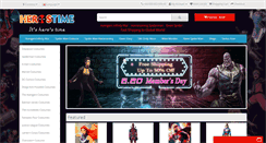 Desktop Screenshot of herostime.com